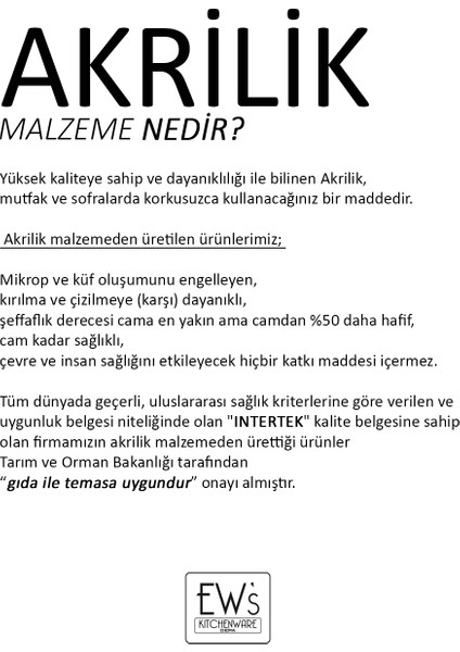 Akrilik Mürdüm 6 Lı Kısa Bardak