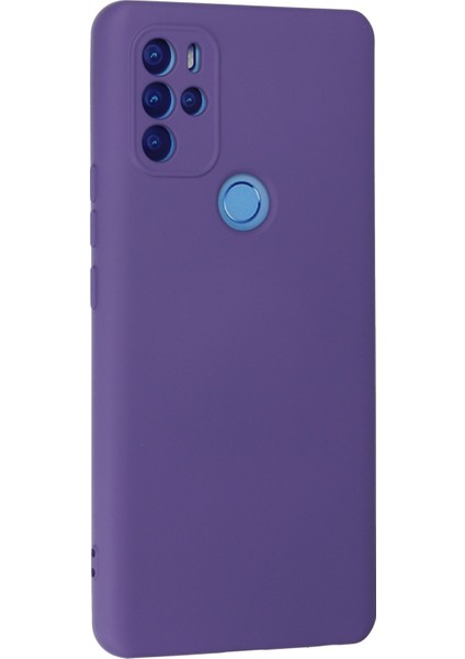Omix X500 Kılıf Nano Içi Kadife Silikon - Mor