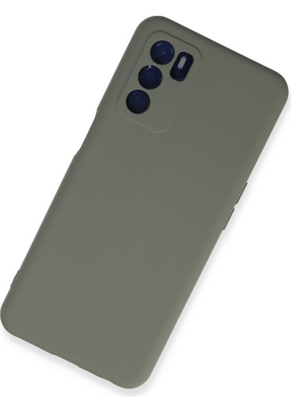 Oppo A16 Kılıf Nano Içi Kadife Silikon - Açık Gri fiyatları