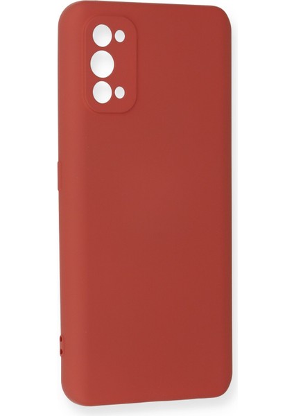 Realme 7 Pro Kılıf Nano Içi Kadife Silikon - Kiremit fiyatları