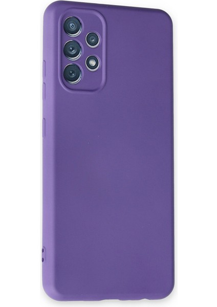 Samsung Galaxy A13 4g Kılıf Nano Içi Kadife Silikon - Mor fiyatları