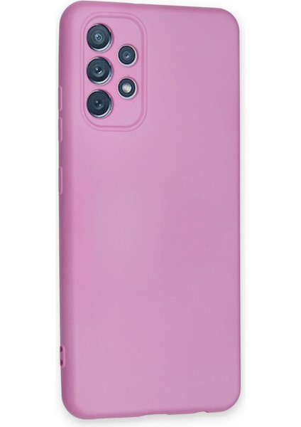 Samsung Galaxy A13 4g Kılıf Nano Içi Kadife Silikon - Pembe modelleri