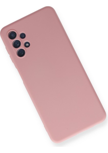 Samsung Galaxy A32 5g Kılıf Nano Içi Kadife Silikon - Pembe modelleri