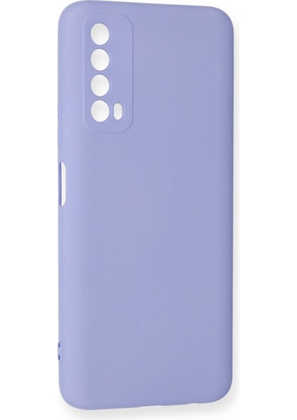 Huawei P Smart 2021 Kılıf Nano Içi Kadife Silikon - Lila fiyatları