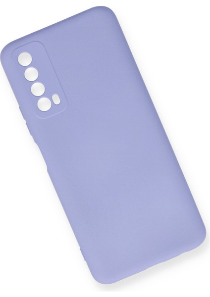 Huawei P Smart 2021 Kılıf Nano Içi Kadife Silikon - Lila modelleri
