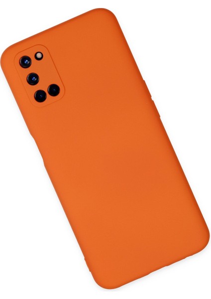 Oppo A72 Kılıf Nano Içi Kadife Silikon - Turuncu fiyatları