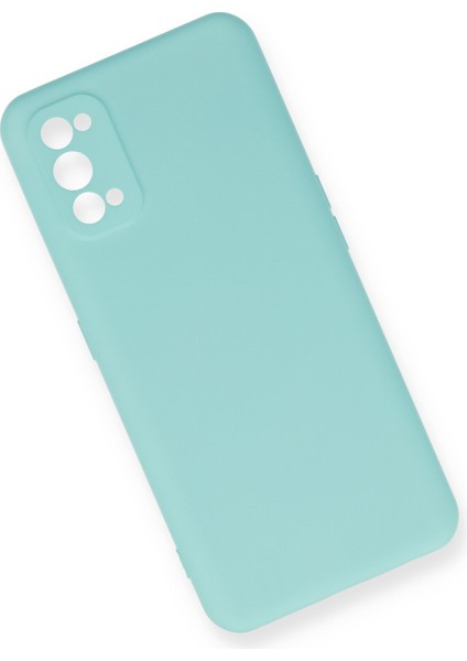 Realme 7 Pro Kılıf Nano Içi Kadife Silikon - Turkuaz modelleri