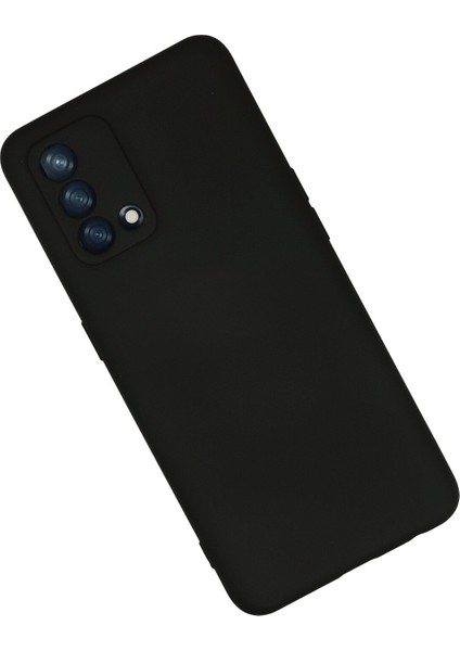 Oppo A74 4g Kılıf Nano Içi Kadife Silikon - Siyah fiyatları