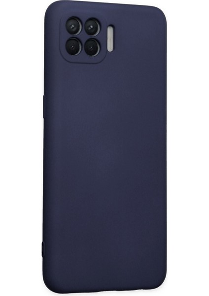 Oppo Reno 4 Lite Kılıf Nano Içi Kadife Silikon - Lacivert fiyatları