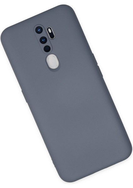 Oppo A5 2020 Kılıf Nano Içi Kadife Silikon - Gri fiyatları