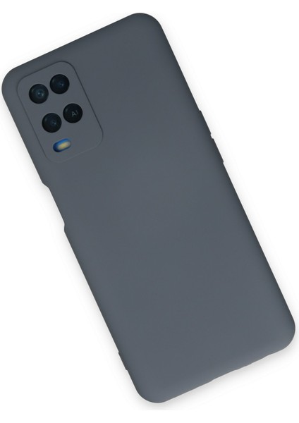 Oppo A54 4g Kılıf Nano Içi Kadife Silikon - Gri fiyatları