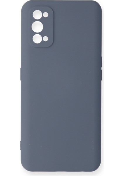 Realme 7 Pro Kılıf Nano Içi Kadife Silikon - Gri