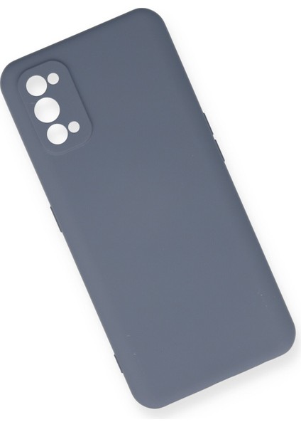 Realme 7 Pro Kılıf Nano Içi Kadife Silikon - Gri modelleri