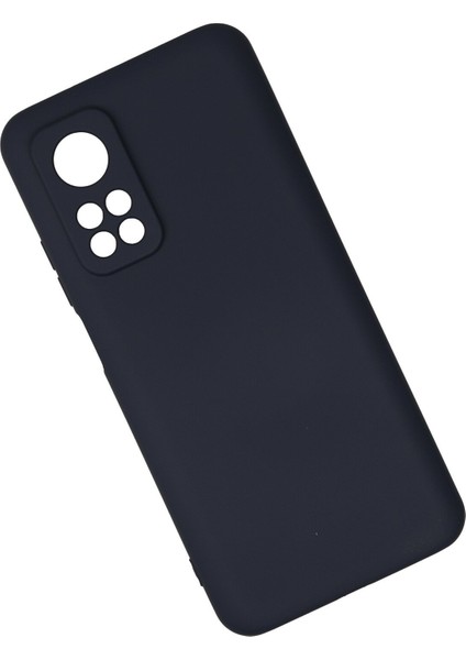 Xiaomi Mi 10T Pro Kılıf Nano Içi Kadife Silikon - Lacivert