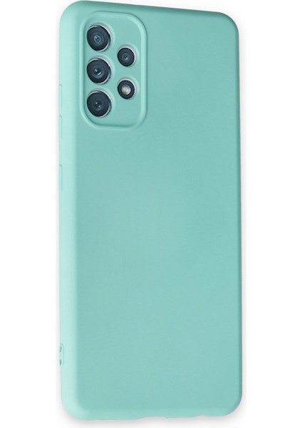 Samsung Galaxy A13 4g Kılıf Nano Içi Kadife Silikon - Turkuaz fiyatları