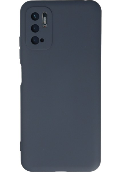Xiaomi Poco M3 Pro Kılıf Nano Içi Kadife Silikon - Gri