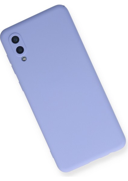 Samsung Galaxy A02 Kılıf Nano Içi Kadife Silikon - Lila modelleri
