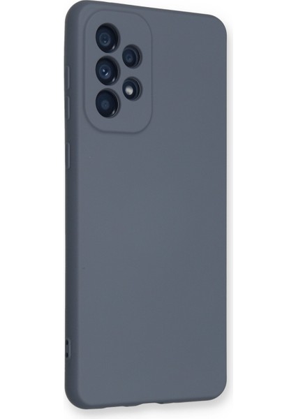 Samsung Galaxy A73 5g Kılıf Nano Içi Kadife Silikon - Gri fiyatları