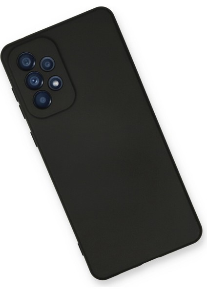 Samsung Galaxy A73 5g Kılıf Nano Içi Kadife Silikon - Siyah modelleri