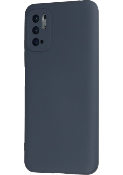 Xiaomi Redmi Note 10 5g Kılıf Nano Içi Kadife Silikon - Gri