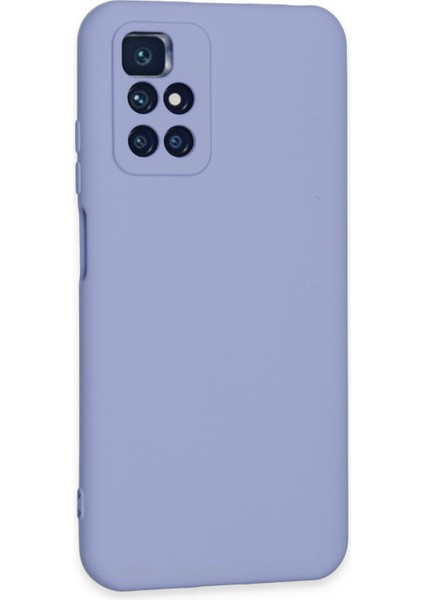 Xiaomi Redmi Note 11 4g Kılıf Nano Içi Kadife Silikon - Lila