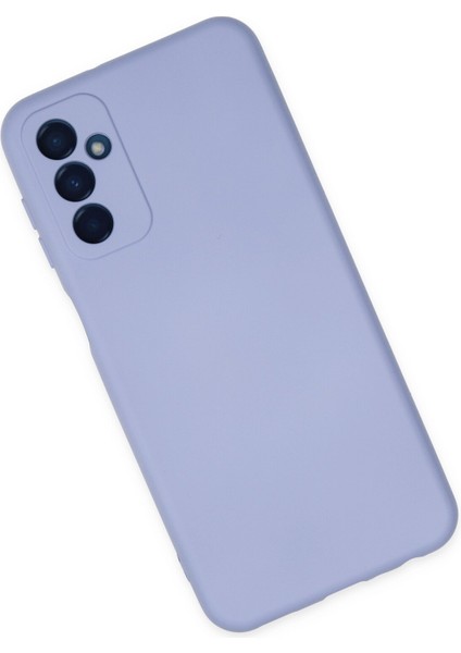 Samsung Galaxy M23 Kılıf Nano Içi Kadife Silikon - Lila fiyatları