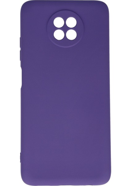 Xiaomi Redmi Note 9 5g Kılıf Nano Içi Kadife Silikon - Mor