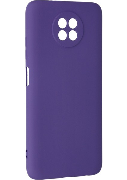 Xiaomi Redmi Note 9 5g Kılıf Nano Içi Kadife Silikon - Mor modelleri