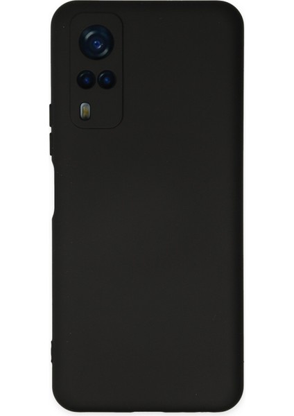 Vivo Y51 Kılıf Nano Içi Kadife Silikon - Siyah