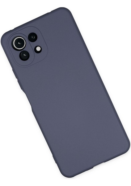 Xiaomi Mi 11 Lite Kılıf Nano Içi Kadife Silikon - Gri fiyatları