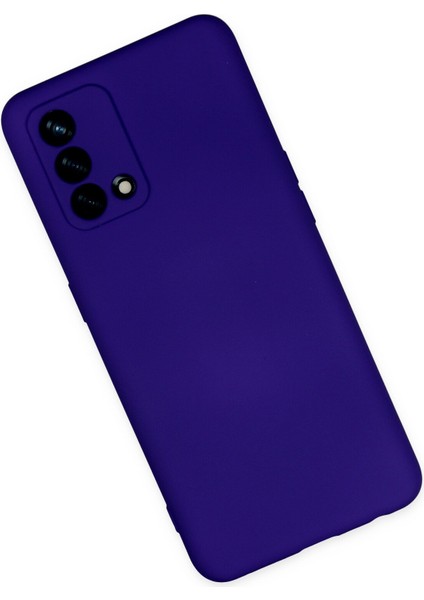 Oppo A74 4g Kılıf Nano Içi Kadife Silikon - Mor fiyatları