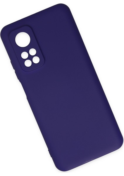 Xiaomi Mi 10T Kılıf Nano Içi Kadife Silikon - Mor modelleri