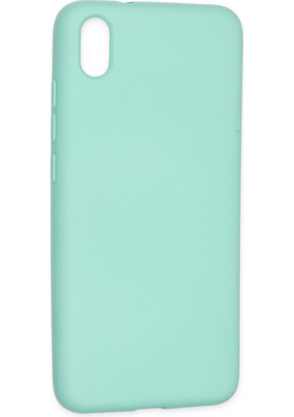 Xiaomi Redmi 7A Kılıf Nano Içi Kadife Silikon - Turkuaz modelleri