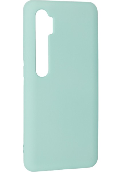 Xiaomi Mi Note 10 Lite Kılıf Nano Içi Kadife Silikon - Turkuaz modelleri