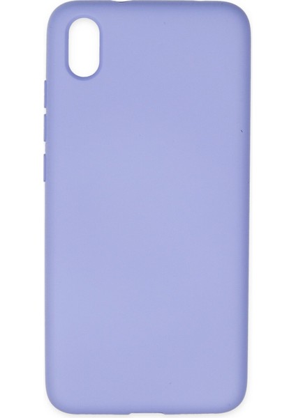 Xiaomi Redmi 7A Kılıf Nano Içi Kadife Silikon - Lila