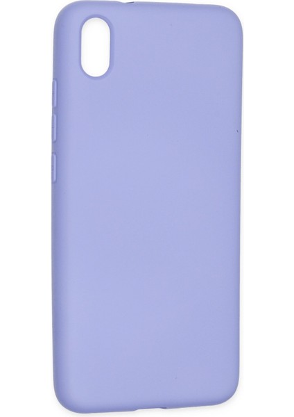 Xiaomi Redmi 7A Kılıf Nano Içi Kadife Silikon - Lila modelleri