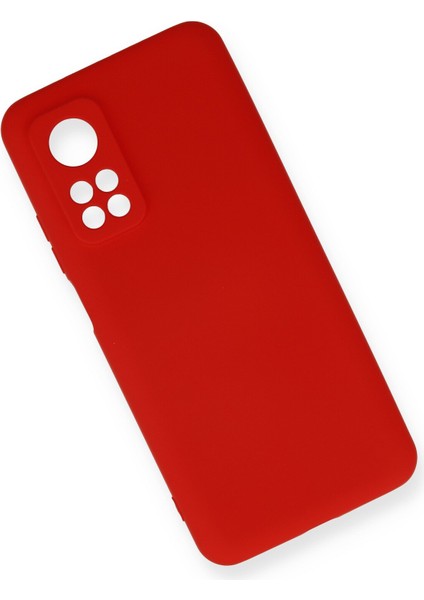 Xiaomi Mi 10T Pro Kılıf Nano Içi Kadife Silikon - Kırmızı modelleri