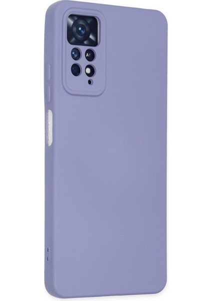 Xiaomi Redmi Note 11 Pro Kılıf Nano Içi Kadife Silikon - Lila modelleri
