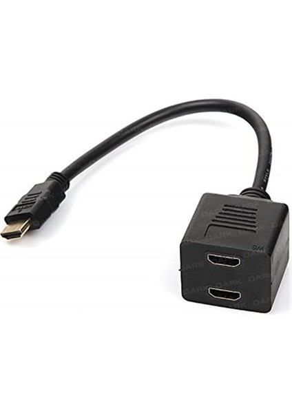 HDMI Erkek - 2 x HDMI Dişi Çoklayıcı (DK-HD-AMX2F)