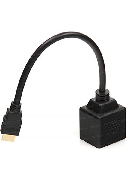 HDMI Erkek - 2 x HDMI Dişi Çoklayıcı (DK-HD-AMX2F)