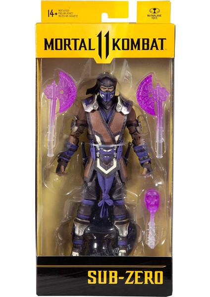 Mcfarlane Mortal Kombat Sub Zero Winter Purple Figür