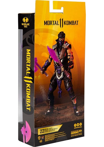 Mcfarlane Mortal Kombat Sub Zero Winter Purple Figür modelleri