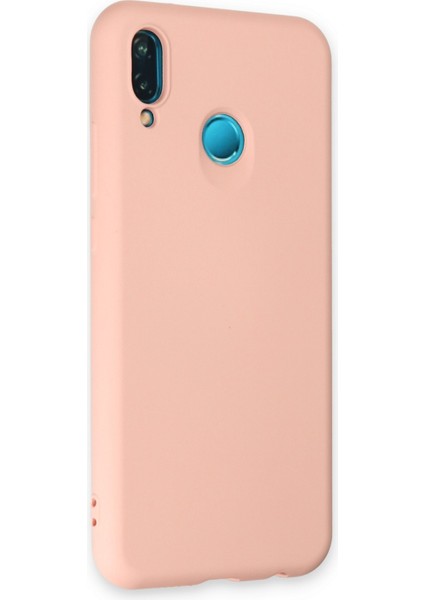 Huawei P20 Lite Kılıf Nano Içi Kadife Silikon - Pudra fiyatları