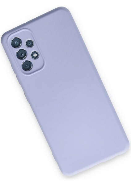 Samsung Galaxy A13 4g Kılıf Nano Içi Kadife Silikon - Lila modelleri