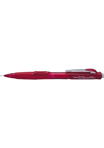 Pentel Twist Erase Click Mekanik Kurşun Kalem 0.5 mm Kırmızı