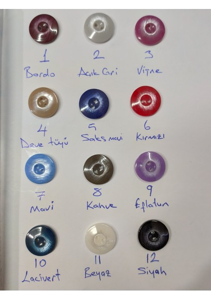 Anne Yelek Düğmesi No:11 Deki Model-5 Adet Düğme