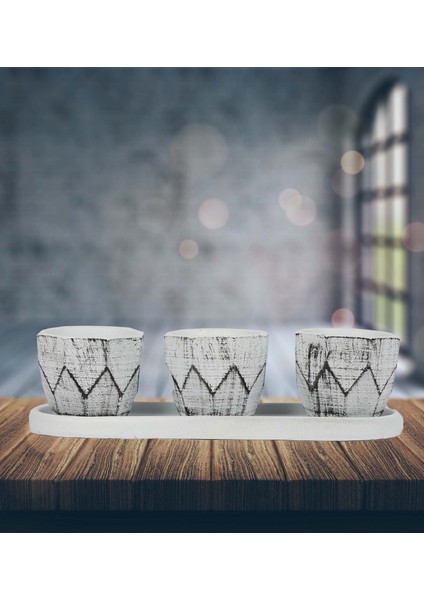 Eti Ebabil Bs 3 Lü Saksı Seti