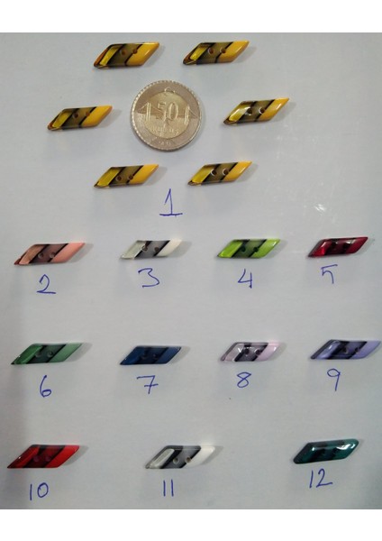 Bebek Çubuk Çoban Düğme No:4 Deki Model-6 Adet