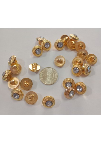 Fantazi Taşlı Bluz & Gömlek Düğmesi 10 Adet modelleri