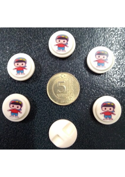 Bebek Örgü Yelek Düğmesi